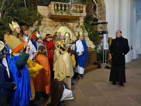 Diözesale Aussendung der Sternsinger im Hohen Dom zu Fulda (Foto: Elisabetha Rößler)